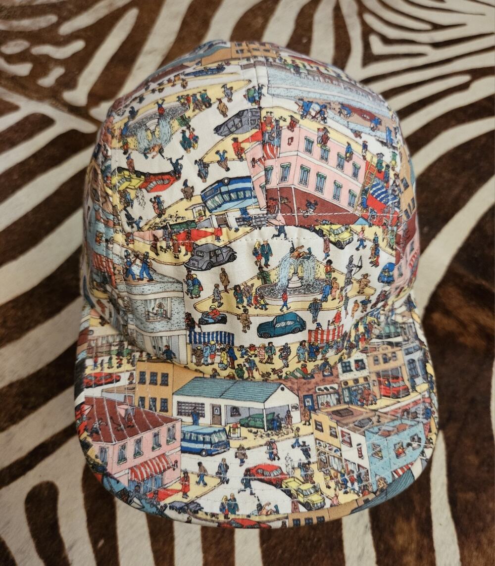 2012 Where’s Waldo Wally Supreme 5 Panel Adjustable Strap Cap Hat